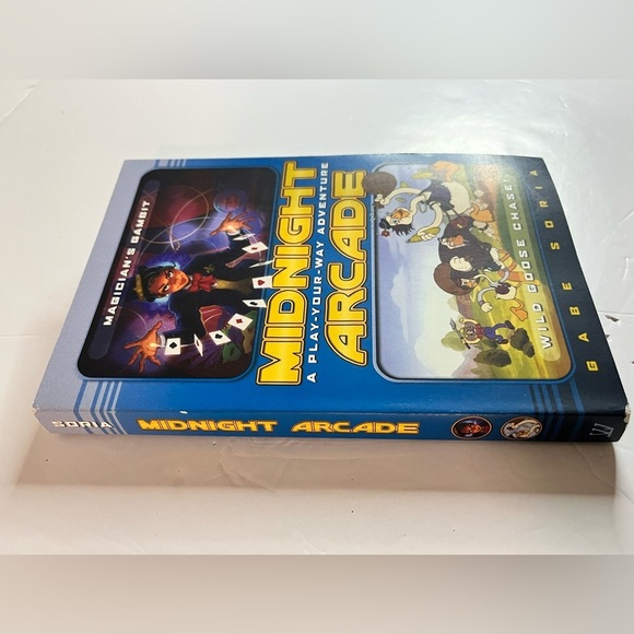 Midnight Arcade:Magician’s Gambit/Wild Goose Chase! Paperback by Gabe Soria 2018 - Picture 9 of 14